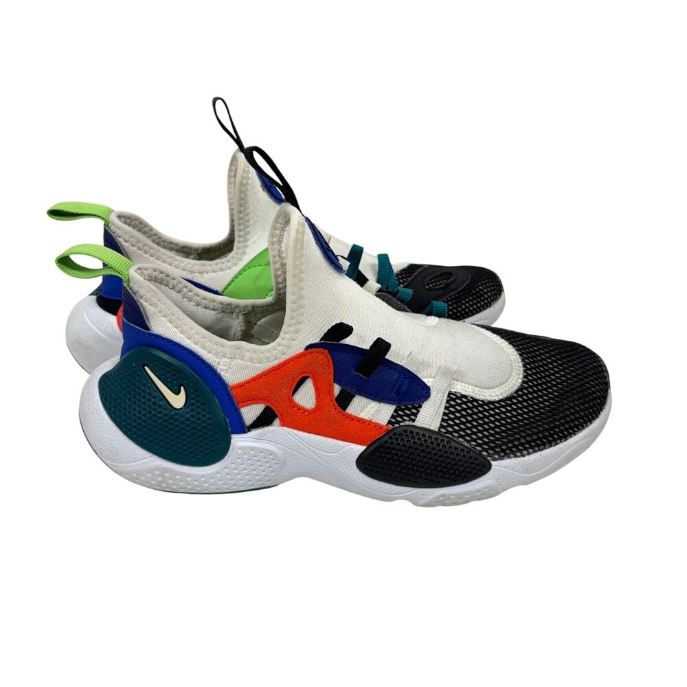 Nike Air Huarache Extreme GS Black White Multi-Color Sneaker Women’s 5.5 Size 4Y